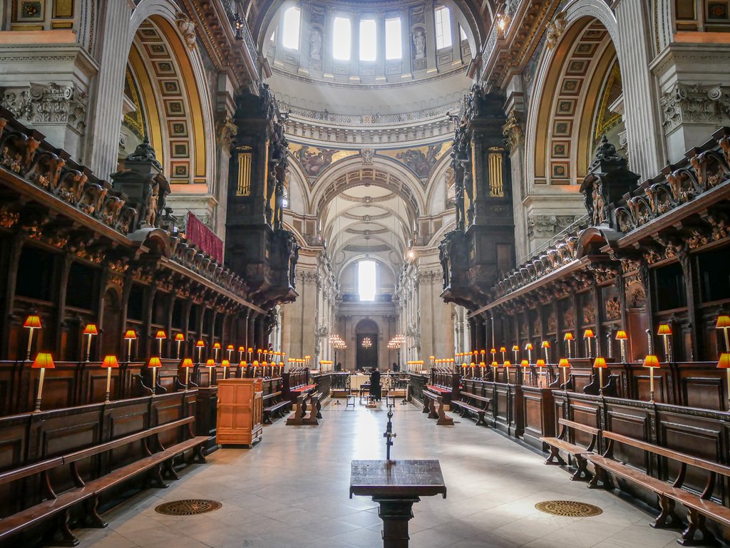 Cathédrale Saint-Paul - choeur - Londres