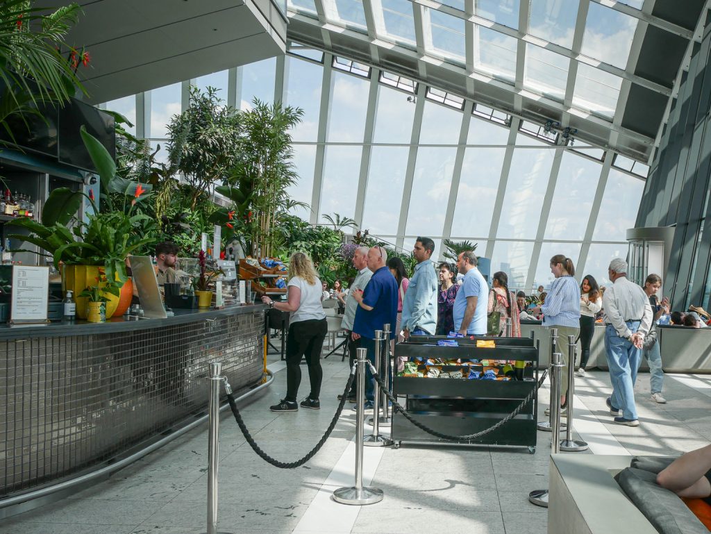 Sky Garden Londres - Bar