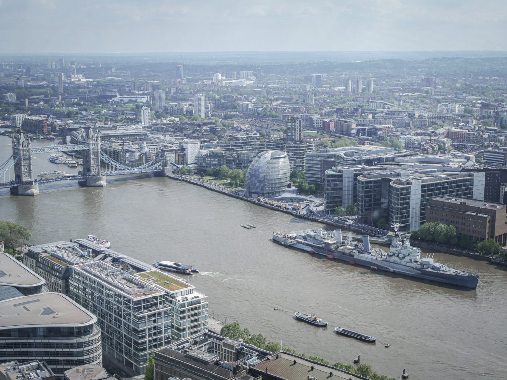 Sky Garden - Londres - vue